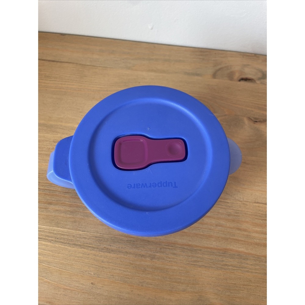 Tupperware 3155A-2 Microwave Soup Cup 16 Oz. Vented Lid - Picture 2 of 5